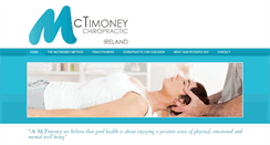 Desktop Screenshot of mctimoney-chiropractic-ireland.org