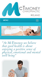 Mobile Screenshot of mctimoney-chiropractic-ireland.org